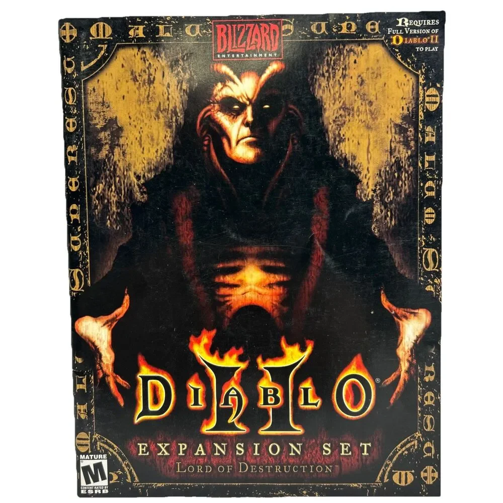 Diablo II Lord Of Destruction Expansion Set PC Instruction Manual Book Only